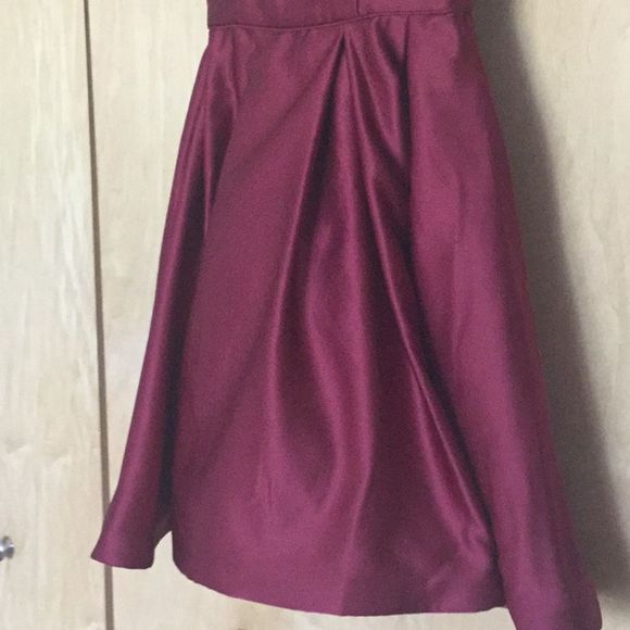 Betsy & Adam Womens Cocktail Dress Strapless Mini - Picture 4 of 9